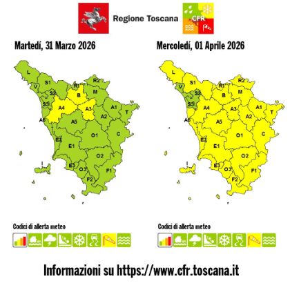 Vento, allerta gialla proroga fino al 1 aprile