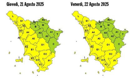 L'instabilità meteorologica perdura: nuova allerta meteo di intensità gialla L'instabilità meteorologica perdura: nuova allerta meteo di intensità gialla