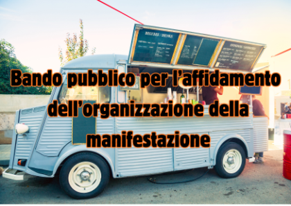 Bando affidamento organizzazione manifestazione 