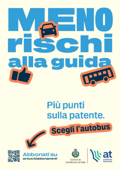Meno rischi alla guiada, la campagna di Autolinee Toscana