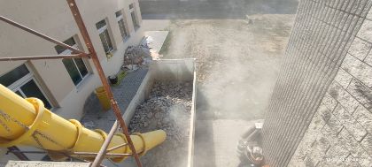 Al via i lavori del plesso scolastico di Orentano, nuovi pavimenti e realizzazione degli intonaci interni