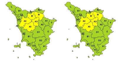 allerta meteo giovedì 27 novembre