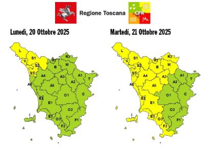 allerta meteo 21 ottobre 20257