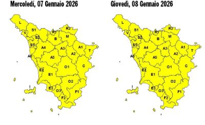 allerta meteo giovedì 8 2026