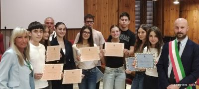 centisti e licenziati con 10/10 2026 premiazione in comune