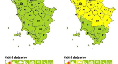 allerta meteo martedì 21 luglio 2026