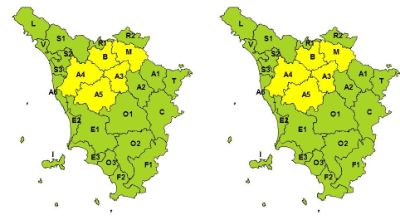 allerta meteo giovedì 27 novembre