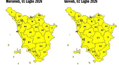 allerta meteo giovedi 2 luglio 2026
