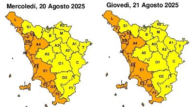 allerta meteo 20-21 agosto 2
