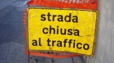 generica strada chiusa la traffico lavori pubblici