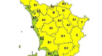 allerta meteo gialla 19 agosto 2025
